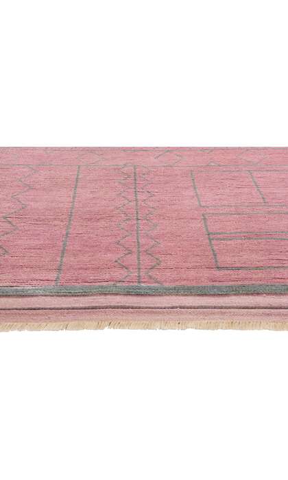 8 x 10 Blushing Nomad Boho Chic Pink Moroccan Rug 31188