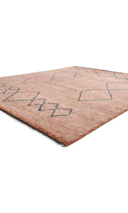 8 x 10 Desert Blush Modern Boho Pink Moroccan Rug 31199