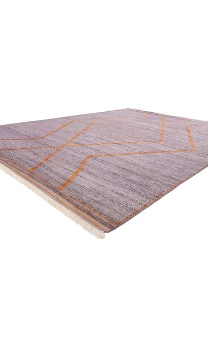 9 x 12 Twilight Horizon Modern Purple Moroccan Rug 31267