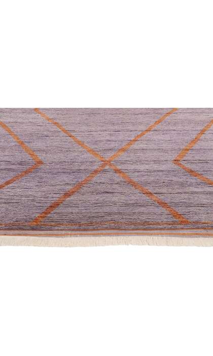 9 x 12 Twilight Horizon Modern Purple Moroccan Rug 31267
