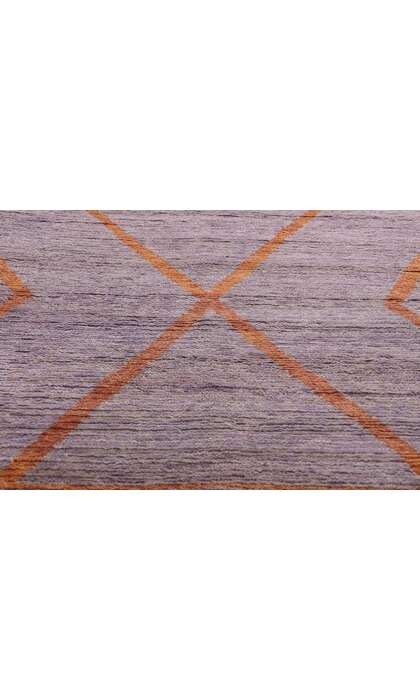 9 x 12 Twilight Horizon Modern Purple Moroccan Rug 31267