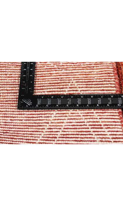 8 x 10 Crimson Desert Oasis Modern Red Moroccan Rug 31215