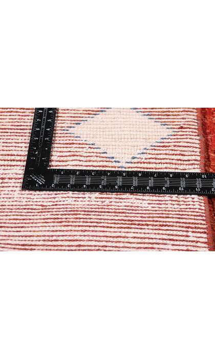 9 x 12 Scarlet Nomad Modern Red Moroccan Rug 31251