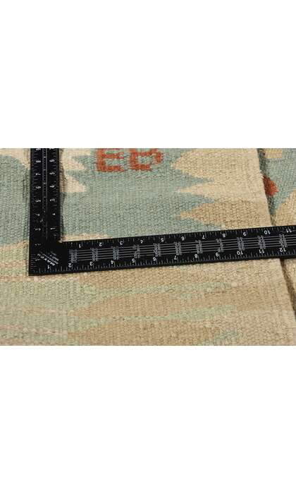 10 x 10 Scandinavian Modern Swedish Inspired Kilim Rug 31107