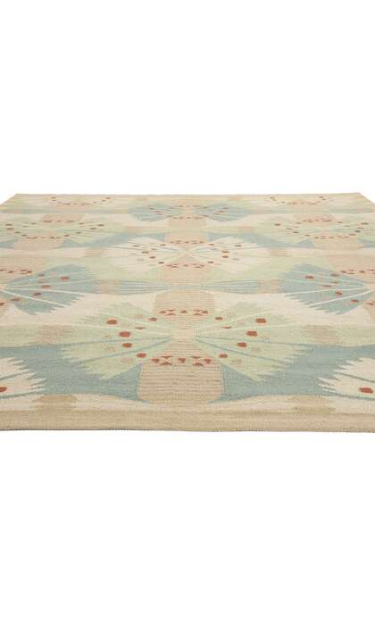 10 x 11 Scandinavian Modern Swedish Inspired Kilim Rug 31105