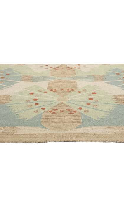 10 x 12 Scandinavian Modern Swedish Inspired Kilim Rug 31106
