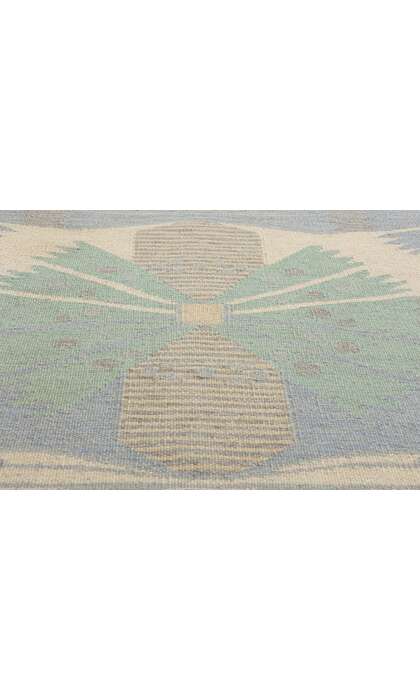 9 x 12 Scandinavian Modern Swedish Inspired Kilim Rug 31110