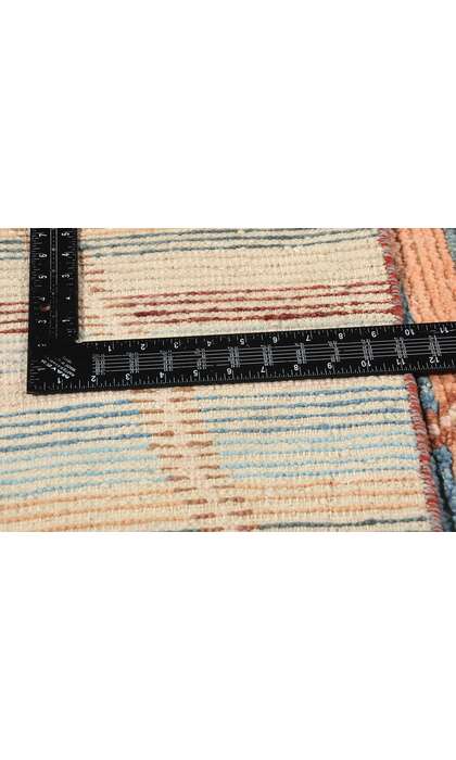 9 x 12 Sahara Echoes Striped Modern Moroccan Rug 31305