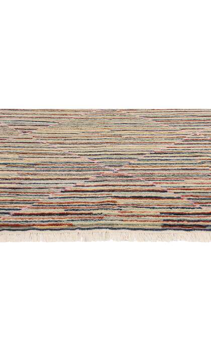 8 x 10 Striated Harmony Modern Boho Striped Moroccan Rug 31225