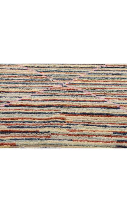 8 x 10 Striated Harmony Modern Boho Striped Moroccan Rug 31225