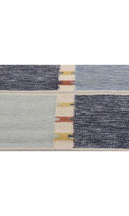 10 x 14 Scandinavian Modern Swedish Inspired Kilim Rug 31123