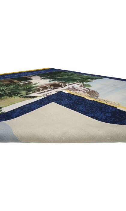 8 x 11 Vintage Chinese Pictorial Rug 74929