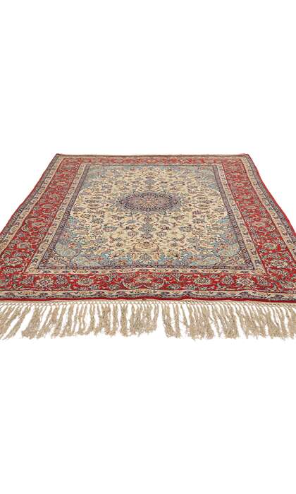 5 x 8 Vintage Persian Isfahan Rug 78918