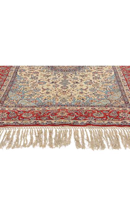 5 x 8 Vintage Persian Isfahan Rug 78918