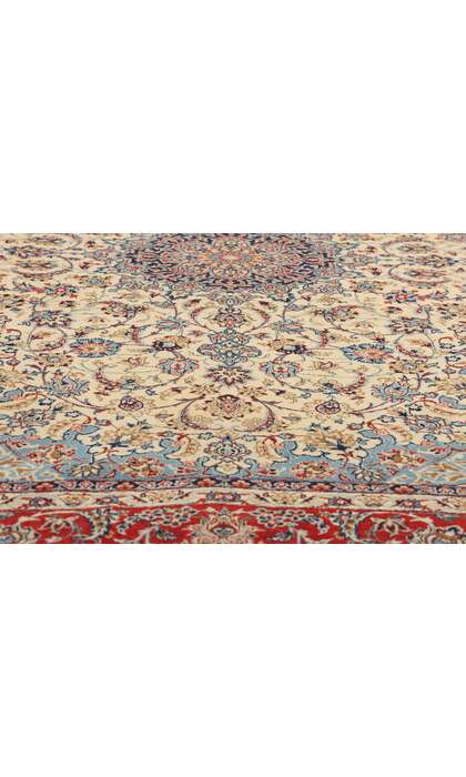 5 x 8 Vintage Persian Isfahan Rug 78918