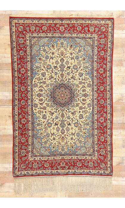 5 x 8 Vintage Persian Isfahan Rug 78918