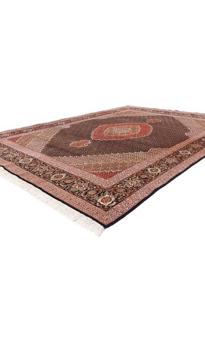 8 x 11 Vintage Persian Mahi Tabriz Rug 78913