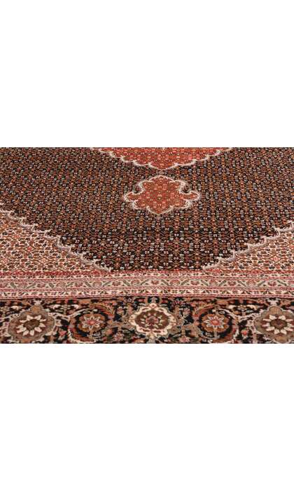 8 x 11 Vintage Persian Mahi Tabriz Rug 78913