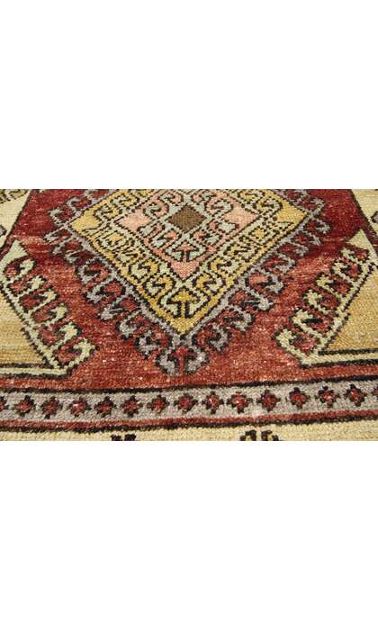 4 x 9 Vintage Turkish Oushak Rug 52413