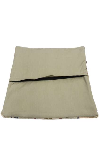 17x17 Vintage Turkish Oushak Rug Pillow Cover 53632