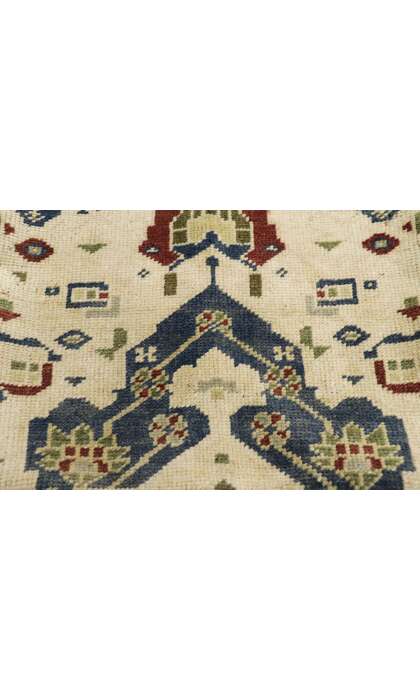 17x17 Vintage Turkish Oushak Rug Pillow Cover 53632