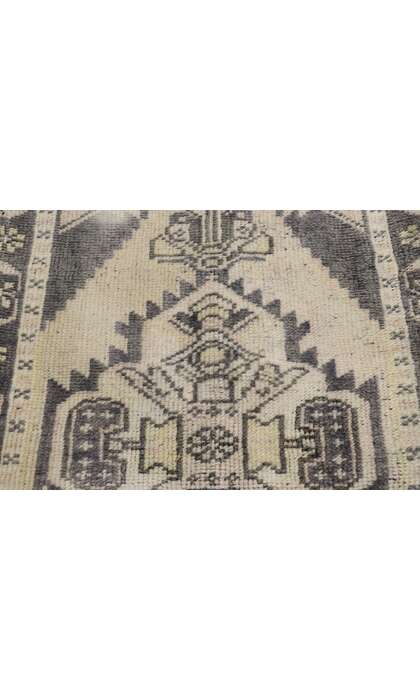 2 x 2 Vintage Turkish Oushak Rug Pillow Cover 53640