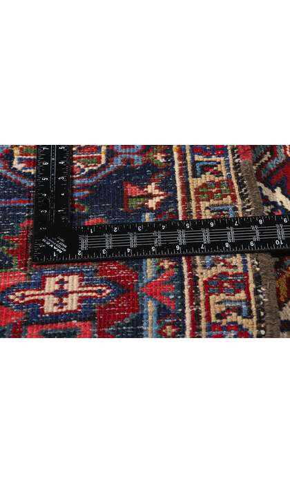 8 x 11 Vintage Persian Heriz Rug 90011