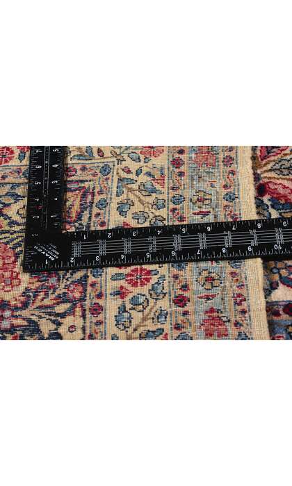 11 x 14 Vintage Persian Lavar Kerman Rug 90015