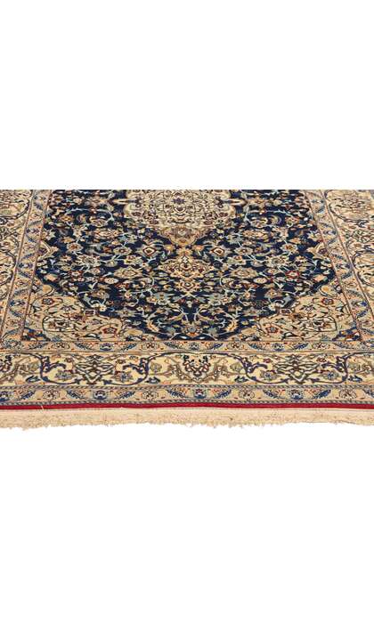 3 x 6 Vintage Persian Tudeshk Nain Rug 78923