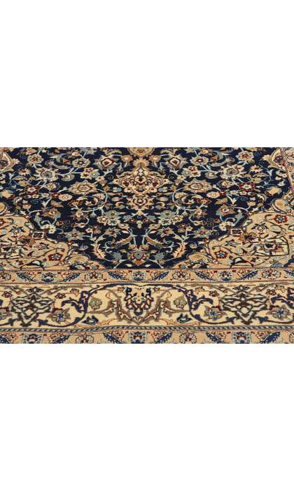 3 x 6 Vintage Persian Tudeshk Nain Rug 78923
