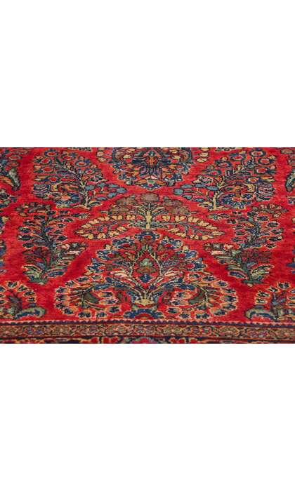 3 x 5 Vintage Persian Sarouk Rug 78915