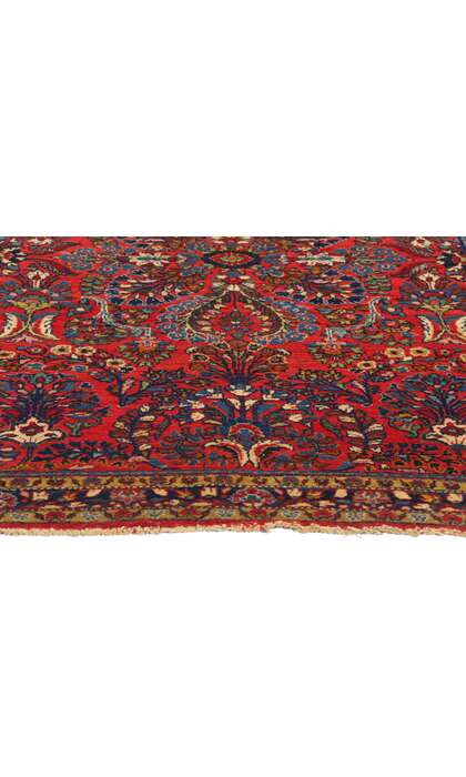 3 x 5 Vintage Persian Sarouk Rug 78929