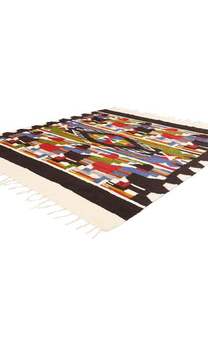 6 x 7 Vintage South American Peruvian Kilim Rug 78926