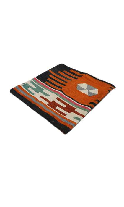 2 x 2 Vintage Turkish Kilim Rug Tribal Pillow Cover 53634