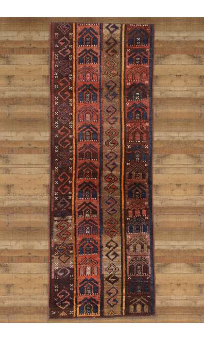 2 x 6 Vintage Turkish Oushak Rug 52105
