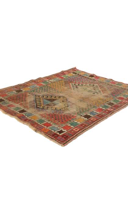 3 x 4 Antique Caucasian Shirvan Rug 78966