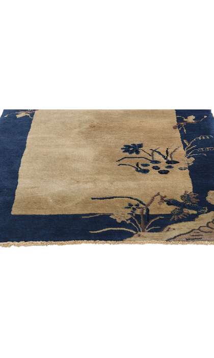 3 x 5 Antique Chinese Art Deco Rug 78978