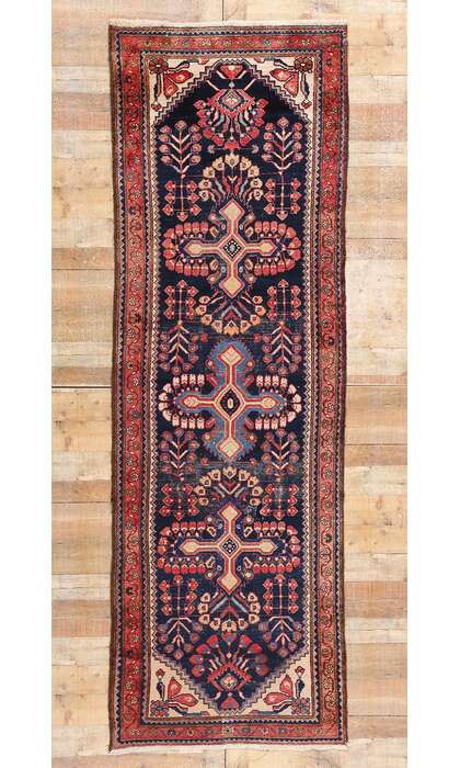 3 x 11 Antique Persian Lilihan Rug 78962