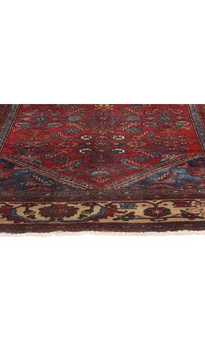 5 x 6 Antique Persian Lilihan Rug 78963