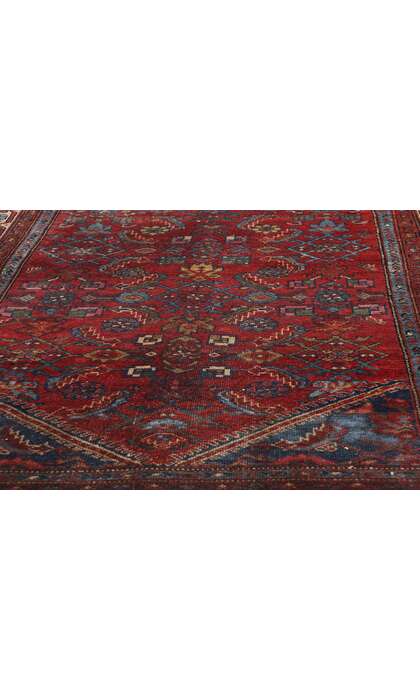5 x 6 Antique Persian Lilihan Rug 78963