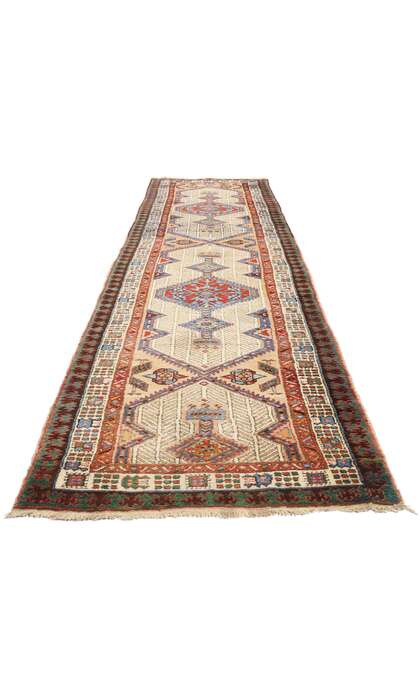 3 x 14 Antique Persian Malayer Rug Runner 78980