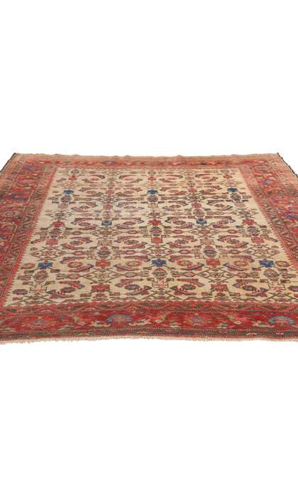 5 x 6 Antique Persian Malayer Rug 78972