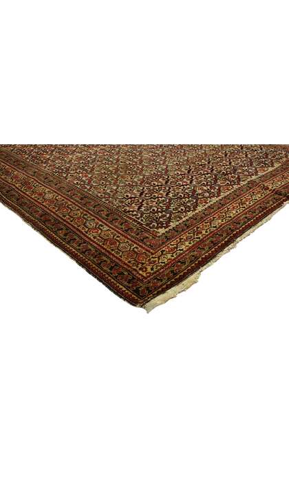 5 x 9 Distressed Antique Persian Malayer Rug 76694