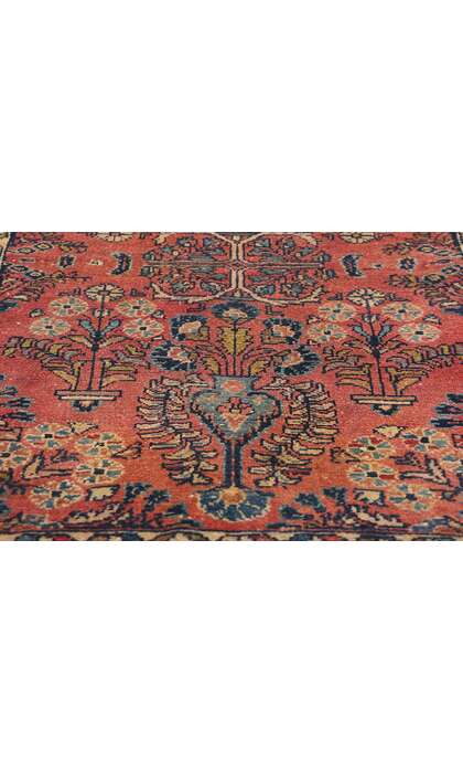 3 x 4 Antique Persian Dergazine Hamadan Rug 78947
