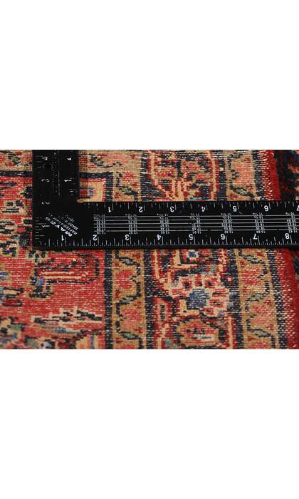 3 x 4 Antique Persian Dergazine Hamadan Rug 78995