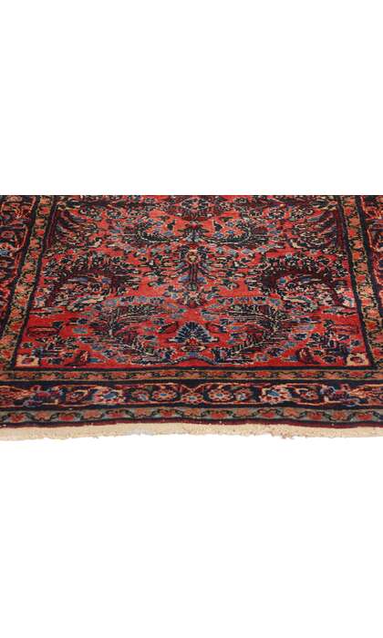 3 x 4 Antique Persian Dergazine Hamadan Rug 78995