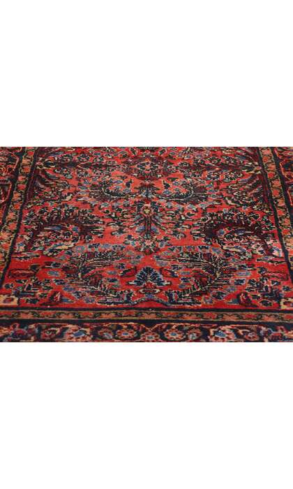 3 x 4 Antique Persian Dergazine Hamadan Rug 78995
