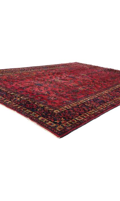 9 x 12 Antique Persian Mahal Rug 78982