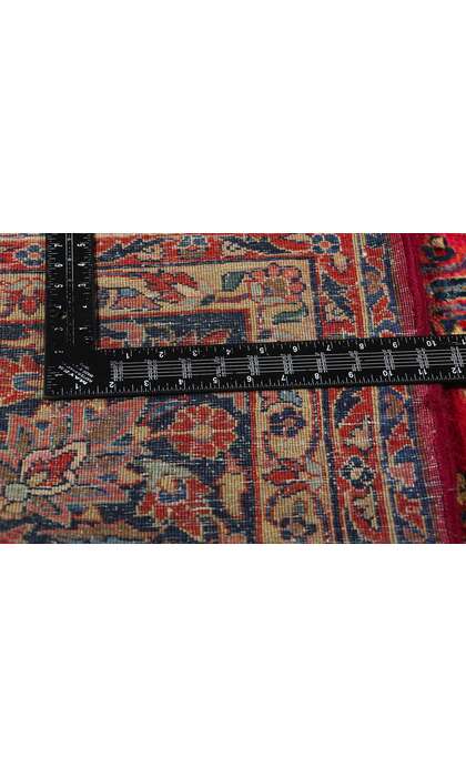 10 x 16 Antique Persian Sarouk Rug 78983