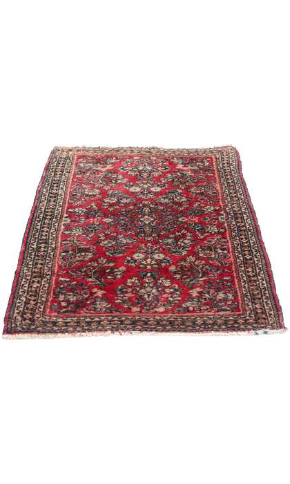 2 x 4 Antique Persian Sarouk Rug 78964